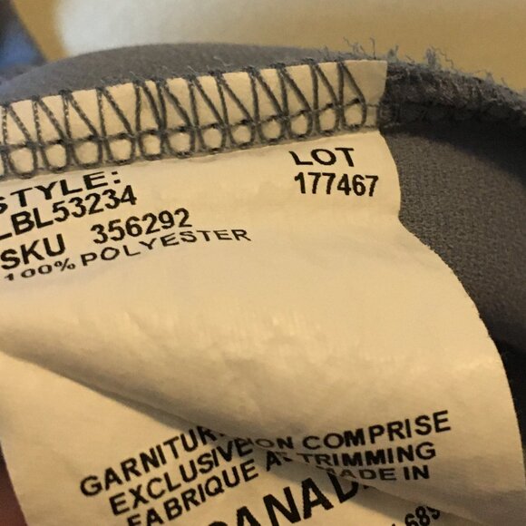 Vintage le chateau Canadian Made Pale Lavender Tie Up Crochet Lace Tank - Picture 10 of 14